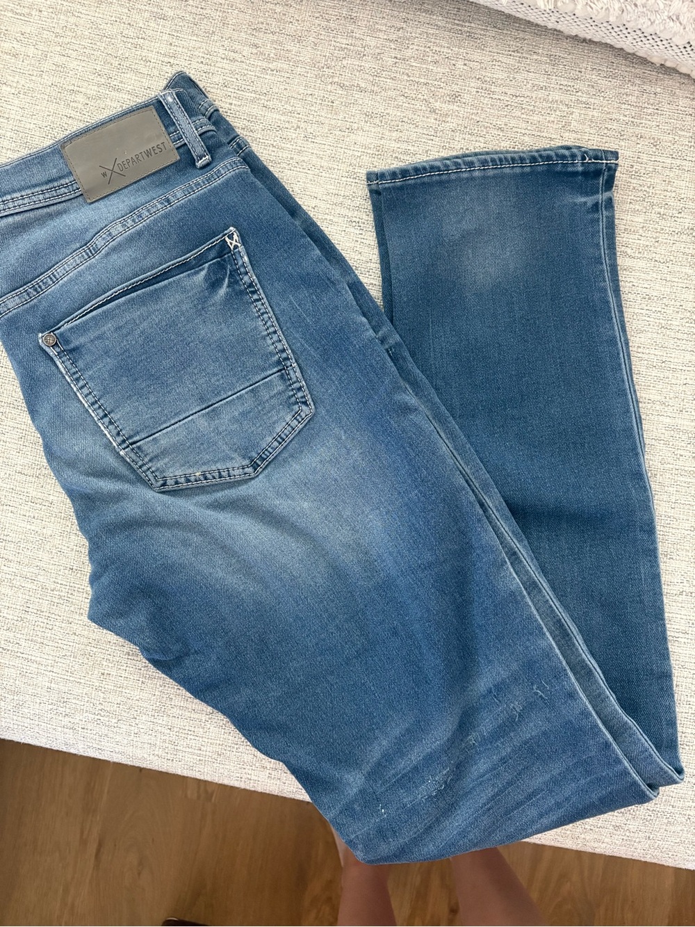 Slatewest Men's Slim Jeans in Medium Blue
